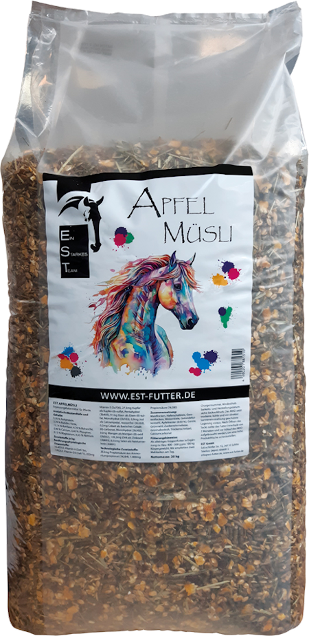 EST Apfelmüsli 20 kg – FutterFEE