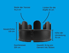 Laden Sie das Bild in den Galerie-Viewer, NUVEQ® Durabale Heuraufe