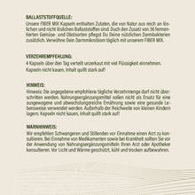 Laden Sie das Bild in den Galerie-Viewer, Hu´care FIBER MIX FIBRIOTICS 250 Kapseln