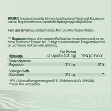 Laden Sie das Bild in den Galerie-Viewer, Hu´care MAGNESIUM COMPLEX Magnesiumquelle 90 Kapseln