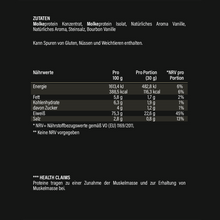 Laden Sie das Bild in den Galerie-Viewer, Hu´care WHEY PROTEIN VANILLA