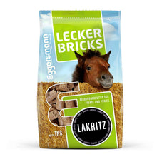 Laden Sie das Bild in den Galerie-Viewer, Eggersmann Lecker Bricks Lakritz 1kg