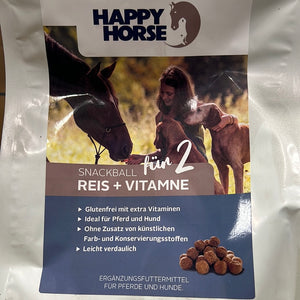 Happy Horse Snackball Reis + Vitamine