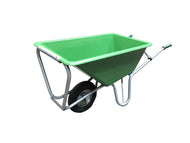 Schubkarre Kunststoff 170 Liter grün (verschd. Ausführungen)
