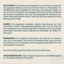 Laden Sie das Bild in den Galerie-Viewer, Hu´care ASHWAGANDHI 90 Kapseln