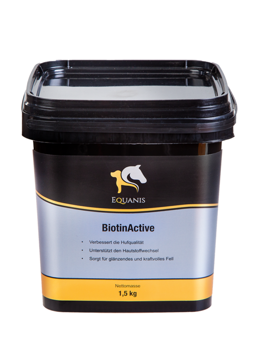 BiotinActive – Biotin für Pferde. Optimal im Fellwechsel