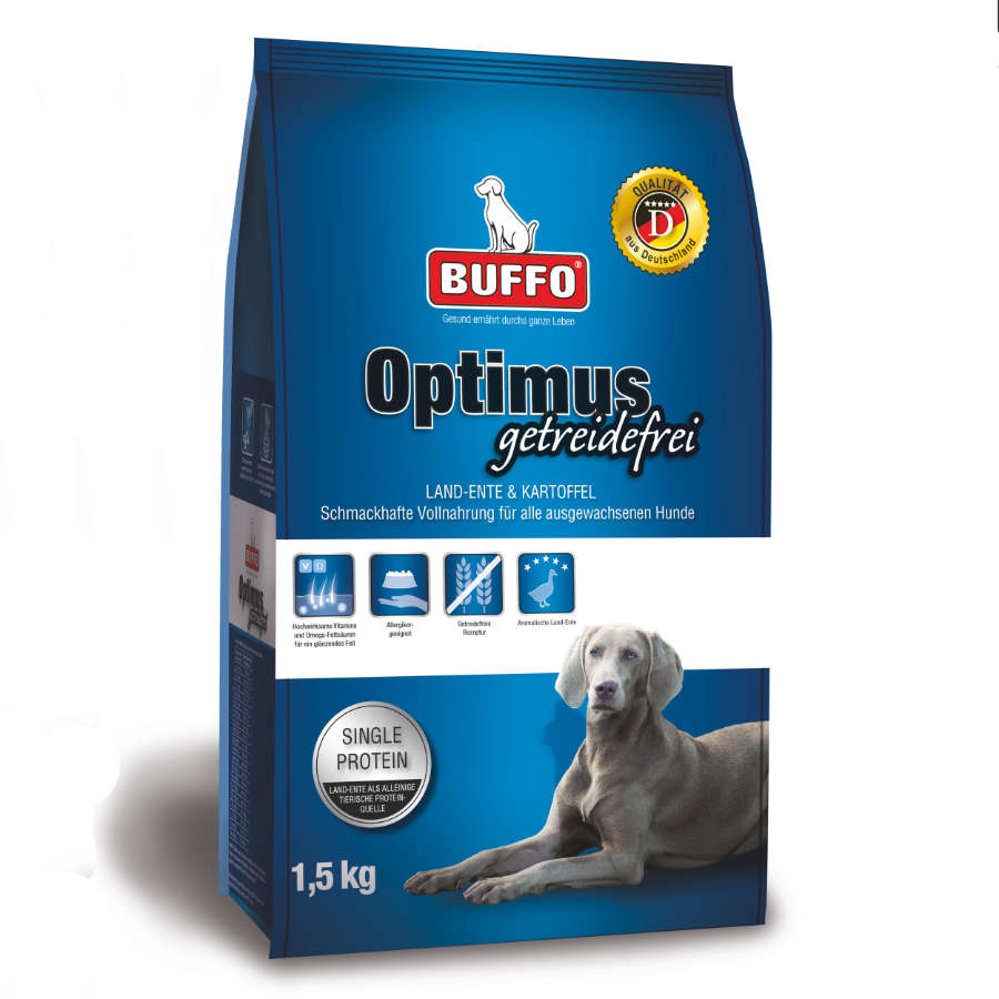 BUFFO Hundefutter Optimus getreidefrei