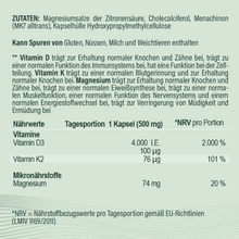 Laden Sie das Bild in den Galerie-Viewer, Hu´care D3/K2 VEGAN Sonnenkapsel 90 Kapseln