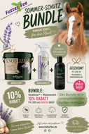 Sommer Schutz Bundle Mückenmilch (10%) + Knoblizem (10 %) + Axequino P4 nach insektenstichen (Geschenk 17,90€)