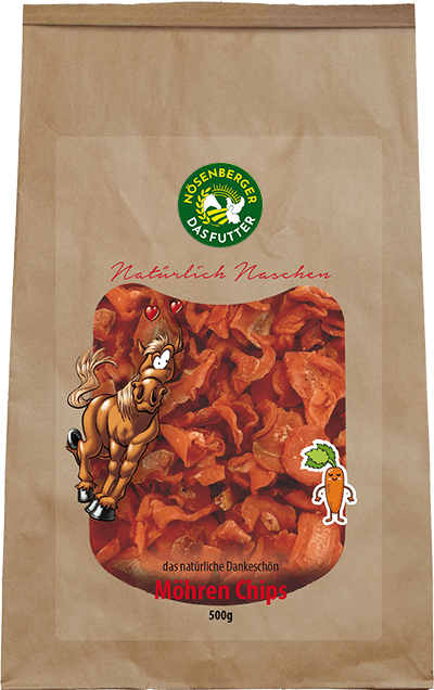Nösenberger Möhren Chips Natürlich Naschen 500g