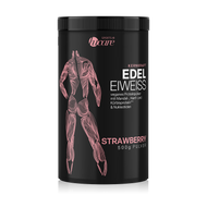 Hu´care EDEL EIWEISS Strawberry veganes Proteinpulver