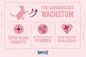 Happy Cat Minkas Kitten Care Geflügel (Vorbestellung)