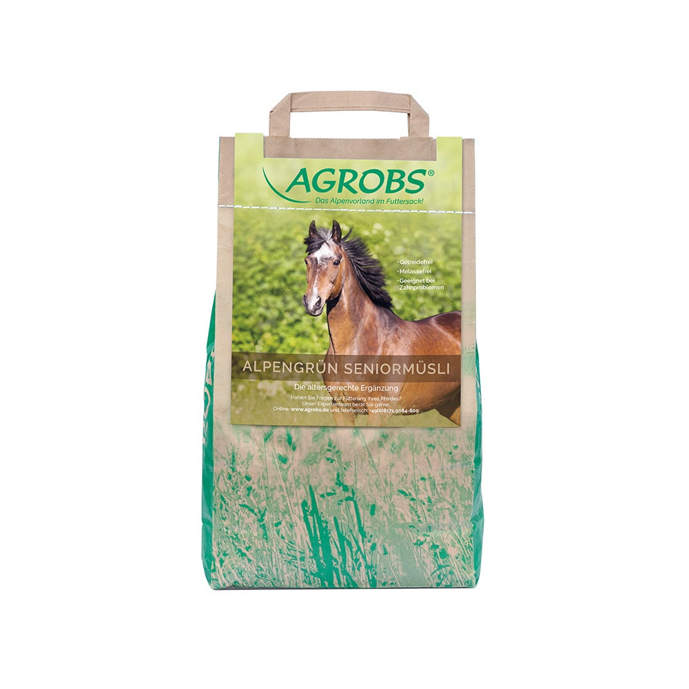 Agrobs Alpengrün Seniormüsli - in verschiedenen Größen