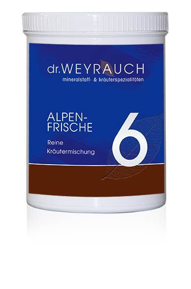 Dr.Weyrauch Nr. 6 Alpenfrische 400g