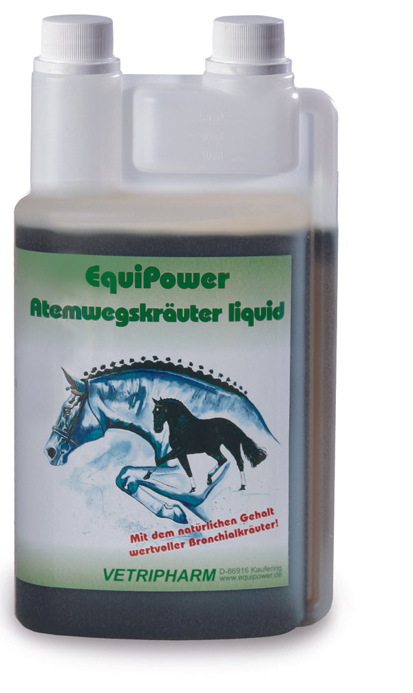 EquiPower - Atemwegskräuter liquid 1 Liter - FutterFEE