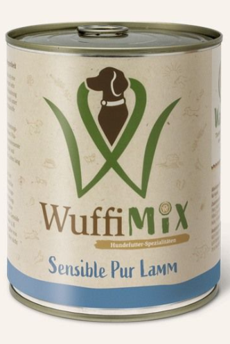 WuffiMIX Sensible Pur Lamm 6x800g Dose
